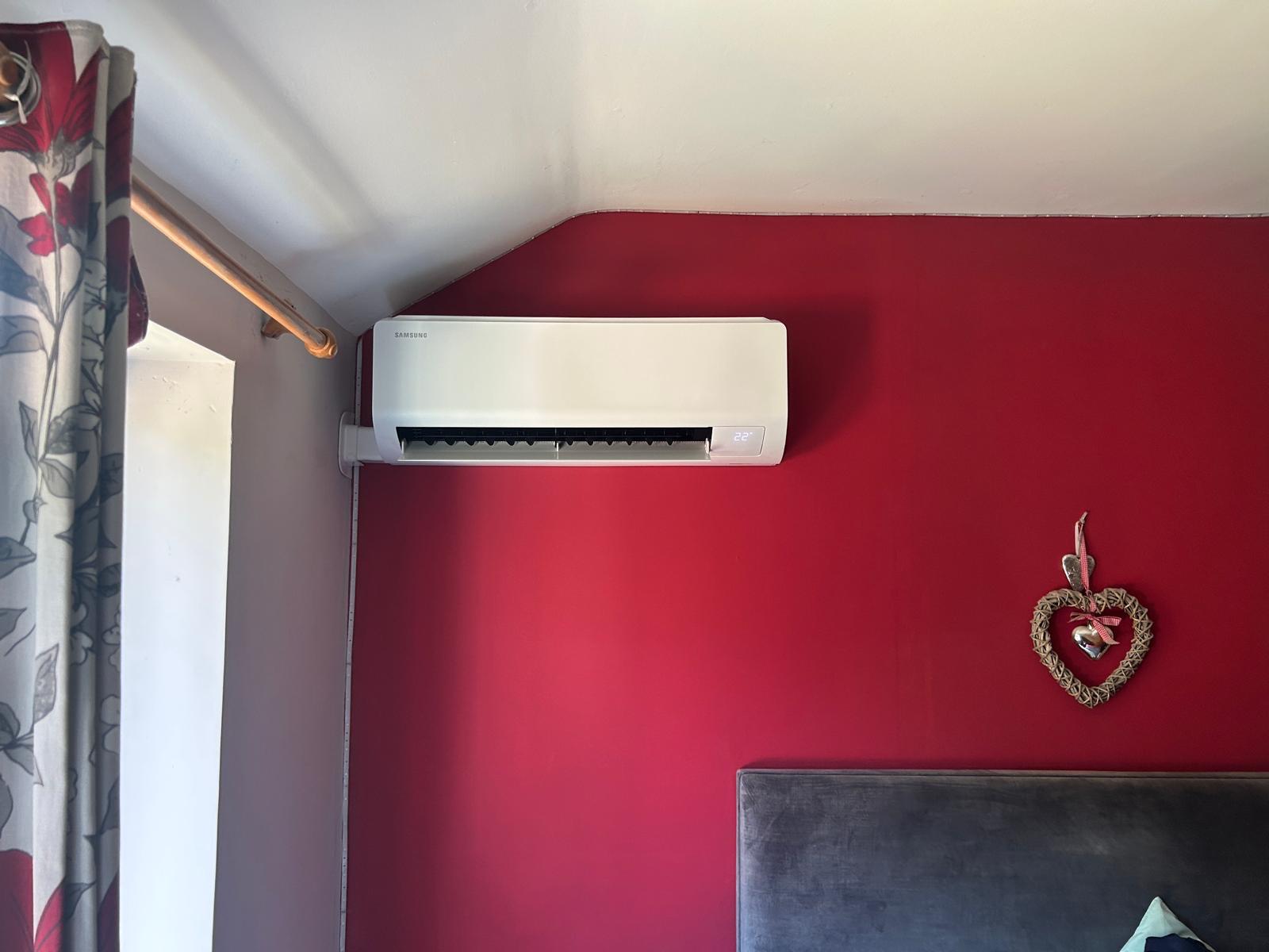 Domestic air conditioning installation by Elite Cooling and Heating 03
